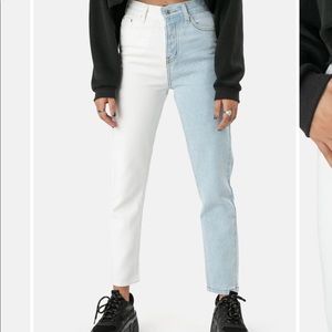 Adika color block jeans